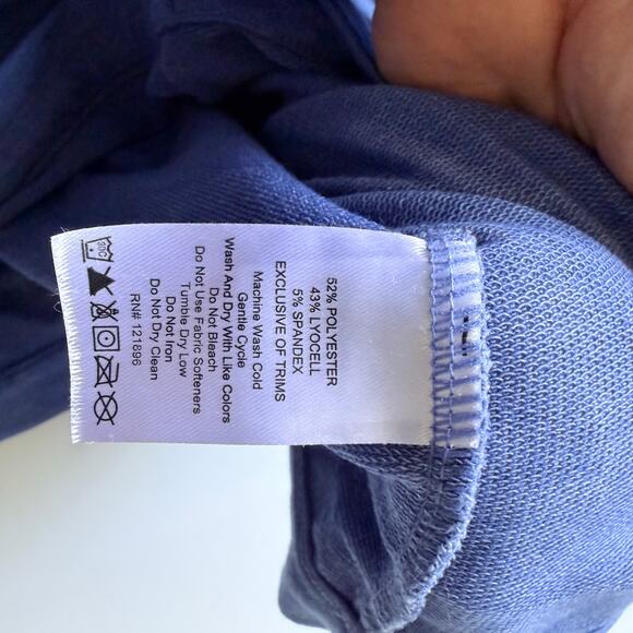 Title Nine Guthrie French Terry Mockneck Sweatshirt Dress L - Picture 7 of 7